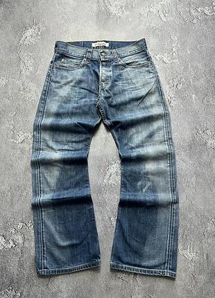 Vintage винтажные джинсы levi’s левайс bootcut flared будкат клеш size 34/32