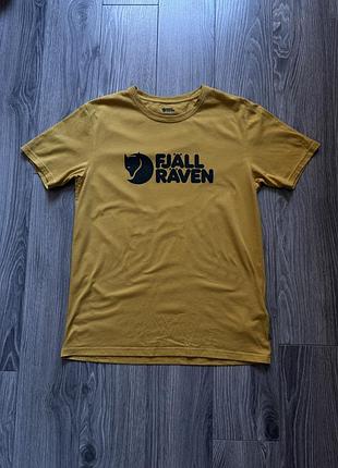 Футболка fjallraven logo t-shirt m чоловіча