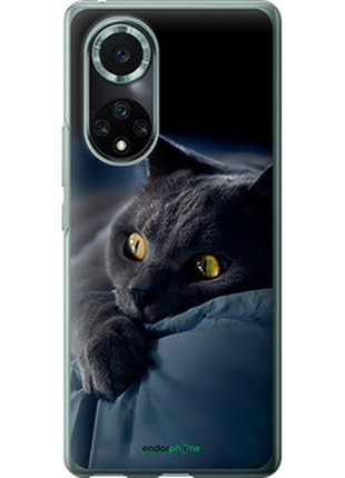 Чехол на huawei nova 9 pro дымчатый кот "825u-2503-2448"
