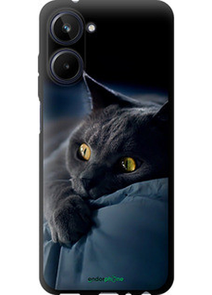 Чохол на realme 10 димчастий кіт "825b-2946-2448"