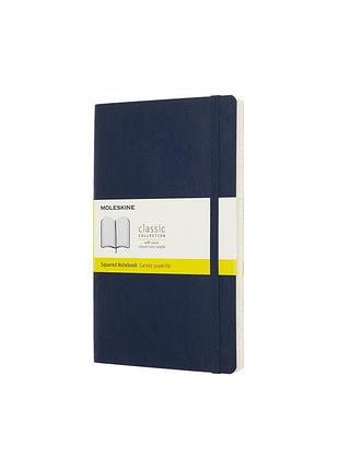 Записник moleskine classic середній, клітинка сапфір м’який (qp617b20)