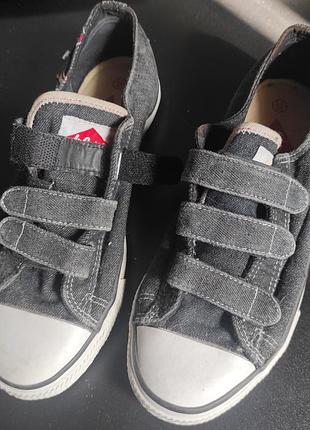 Кеды lee cooper, деним, на липучках, б/в
