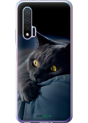 Чохол на huawei nova 6 димчастий кіт "825u-1821-2448"