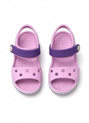 Дитячі crocs у рожевому кольорі 2