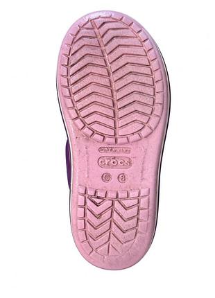 Дитячі crocs у рожевому кольорі 3