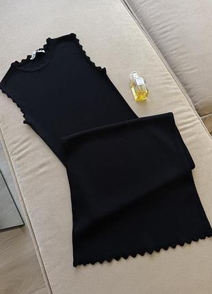 Сукня zara подовжена, віскоза