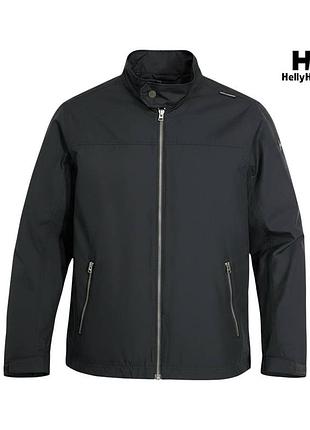 Мужская водостойкая куртка  рейсер helly hansen размер s черная водоотталкивающая мембранная ветровка харрингтон харик мото бомбер спортивная с а1