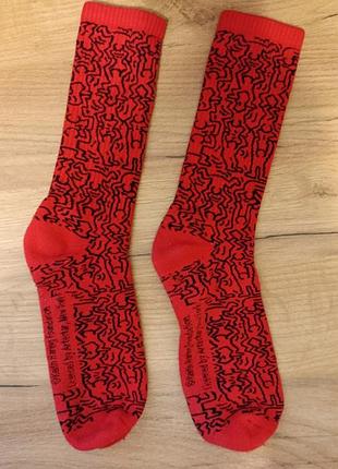 Шкарпетки/носки високі keith haring 2
