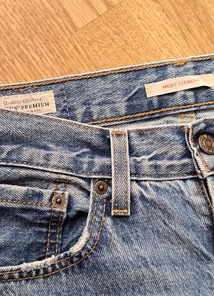 Levis middy straight прямые джинсы 4