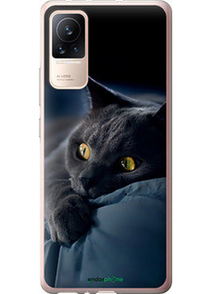 Чохол на xiaomi civi димчастий кіт "825u-2491-2448"