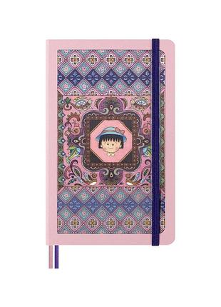 Записник moleskine sakura x momoko середній, лінійка канва (lesu07qp060nb)