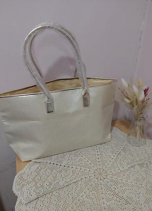 💛🩵 елегантний шопер  від бренду  michael kors 2