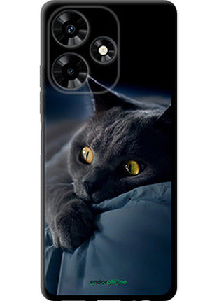 Чохол на infinix hot 30 димчастий кіт "825b-3046-2448"