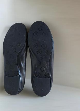 Кожаные балетки tory burch 5