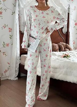 Женские пижамы 2 цвета 2