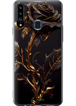 Чехол на samsung galaxy a20s a207f роза 3 "5552u-1775-2448"