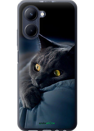 Чохол на realme c33 димчастий кіт "825u-2870-2448"