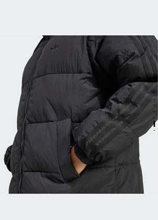 Пуховик adidas xxl черный