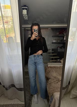 Джинси zara широкі 4