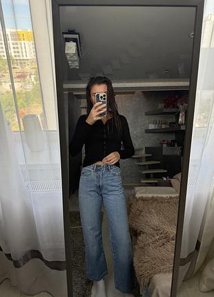 Джинси zara широкі 5