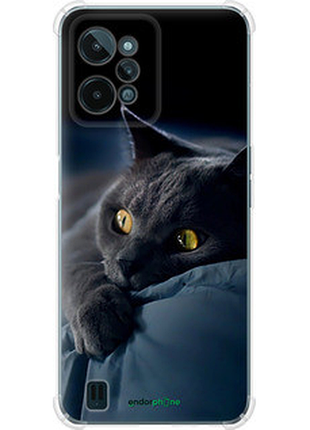 Чохол на realme c31 димчастий кіт "825sp-2593-2448"