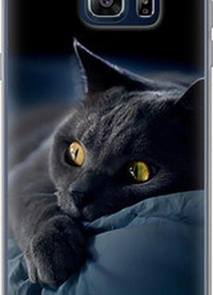 Чохол на samsung galaxy note 5 n920c димчастий кіт "825t-127-2448"