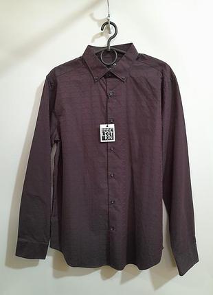 Чоловіча сорочка в клітинку the collection debenhams (tailored fit)