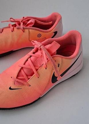 Футзалки, кроссовки nike jr phantom р. 38.5 / 24 см / оригинал, кроссовки детские