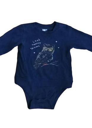 Кофта-боди baby gap toddler, 12-18 мес синяя