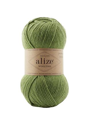 Alize wooltime, оливковий 139