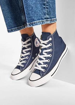 Кеды chuck taylor all star hi m9622 синий