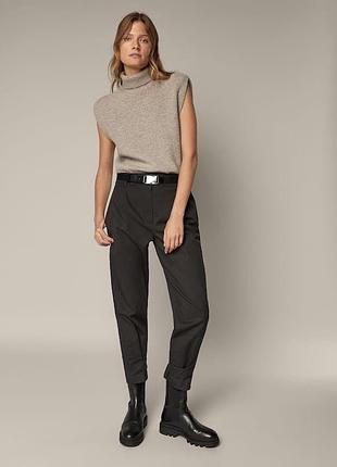 Сірі брюки massimo dutti