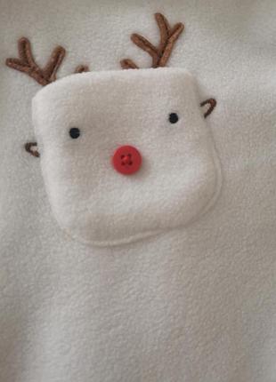 Флисовая кофта на 50 см 4
