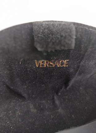 Versace футляр чехол на очки Эко кожа медуза 6