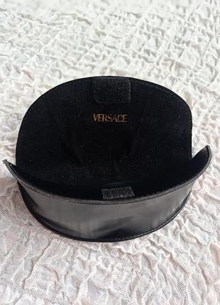 Versace футляр чехол на очки Эко кожа медуза 5