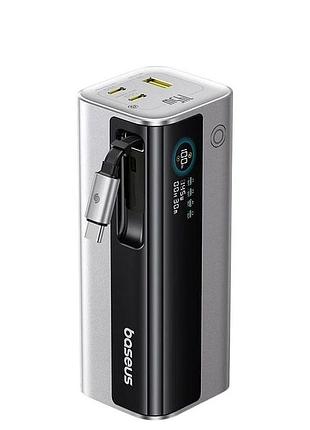 Baseus energeek gr11 20000 mah 145w павербанк + кабель в комплекте (100w) для ноутбука, телефона, планшета