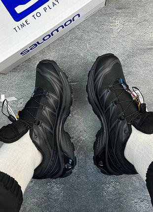 Salomon xt-6 gore-tex total black