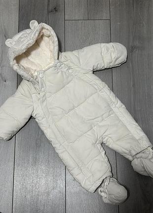 Зимовий демісезонний комбінезон для немовлят m&s