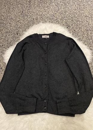 Темно-сірий кардиган h&m 90926 3