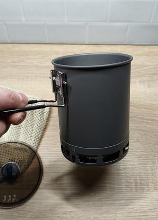 Туристический котелок fire-maple petrel ultralight pot 750ml с теплообменником
