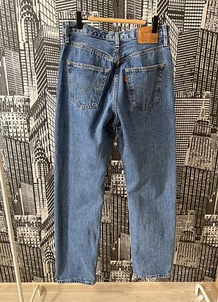 Сині жіночі джинси levi’s 501 ‘90s ідеальні жіночі трендові джинси 90s