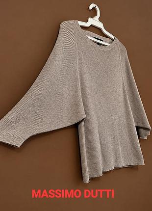 Эксклюзивный вискозный джемпер massimo dutti