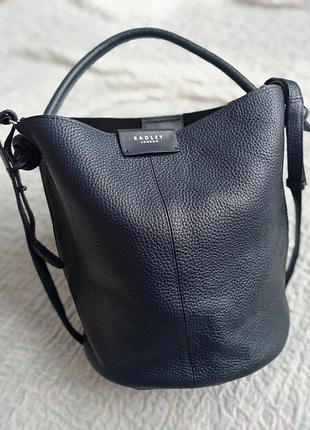 Radley сумка в виде борба 💙 кожа 9
