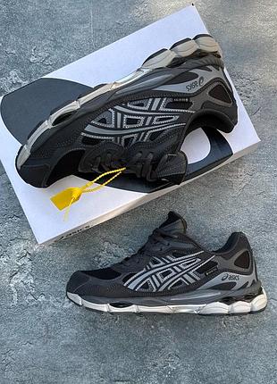 Asics gel-nyc grey/blue gortex💦 5