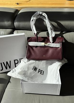 Сумка jw pei yara shoulder бордова