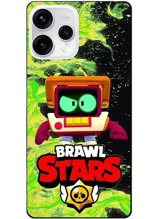 Чехол силиконовый бампер для oppo reno 15 с героем бравл r-t brawl