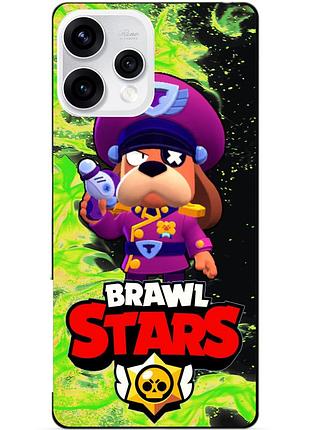 Силіконовий бампер чохол для oppo reno 15 з героєм бравл генерал гавс brawl