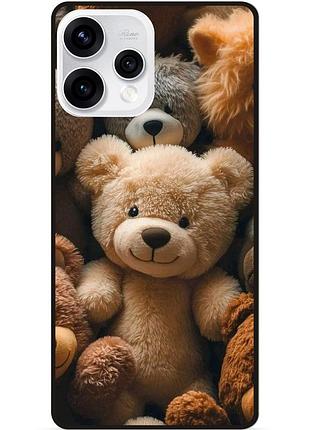 Силіконовий чохол бампер для oppo reno 15 з малюнком плюшевий ведмедик