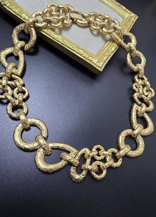 Подиумное колье givenchy 1970-1980 года