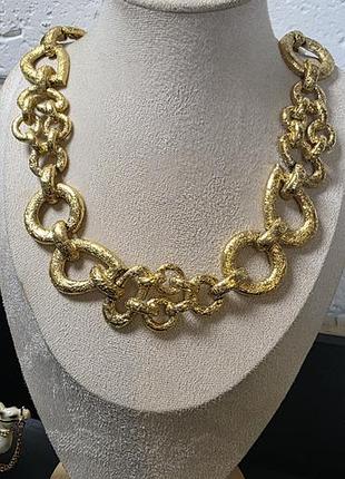 Подиумное колье givenchy 1970-1980 года 2